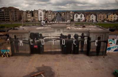 Axel Void, Mediocre, Dismaland, Weston-Super-Mare, 2015